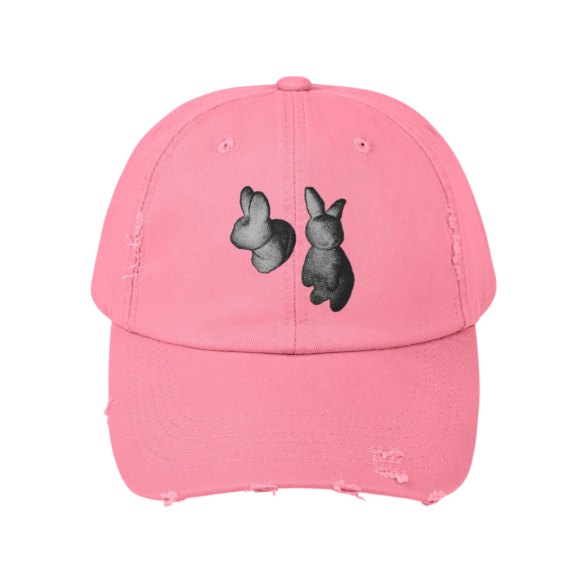 PINK BUNNIES HAT