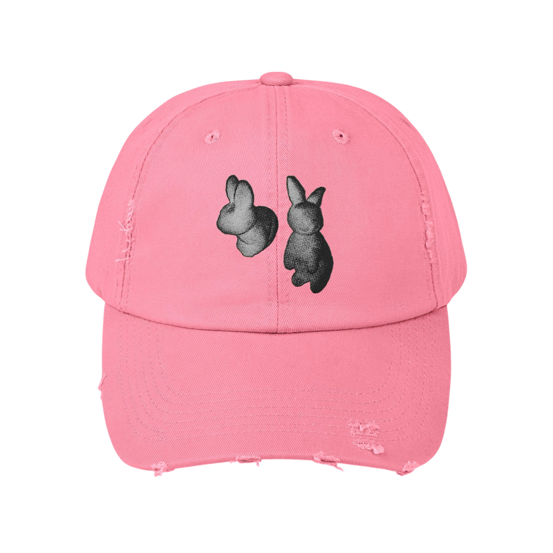 PINK BUNNIES HAT